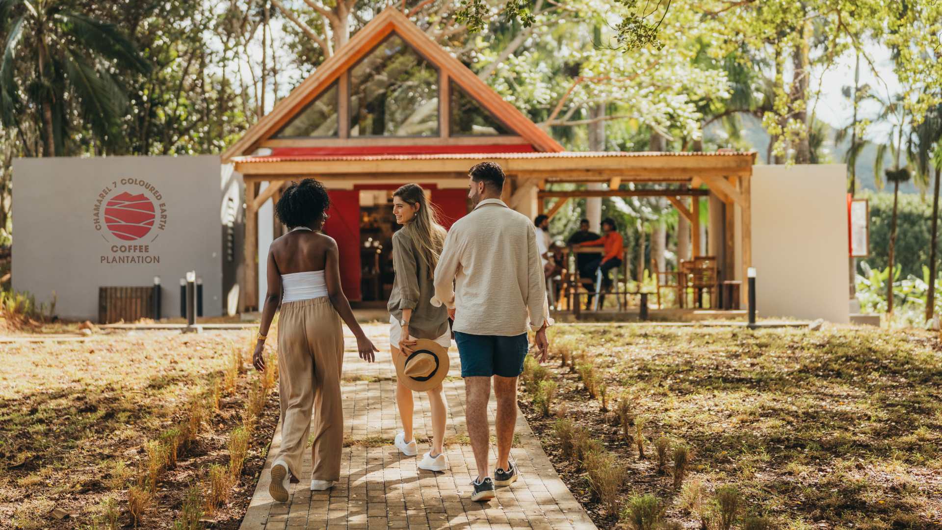 Chamarel Coffee Plantation featuring coffee