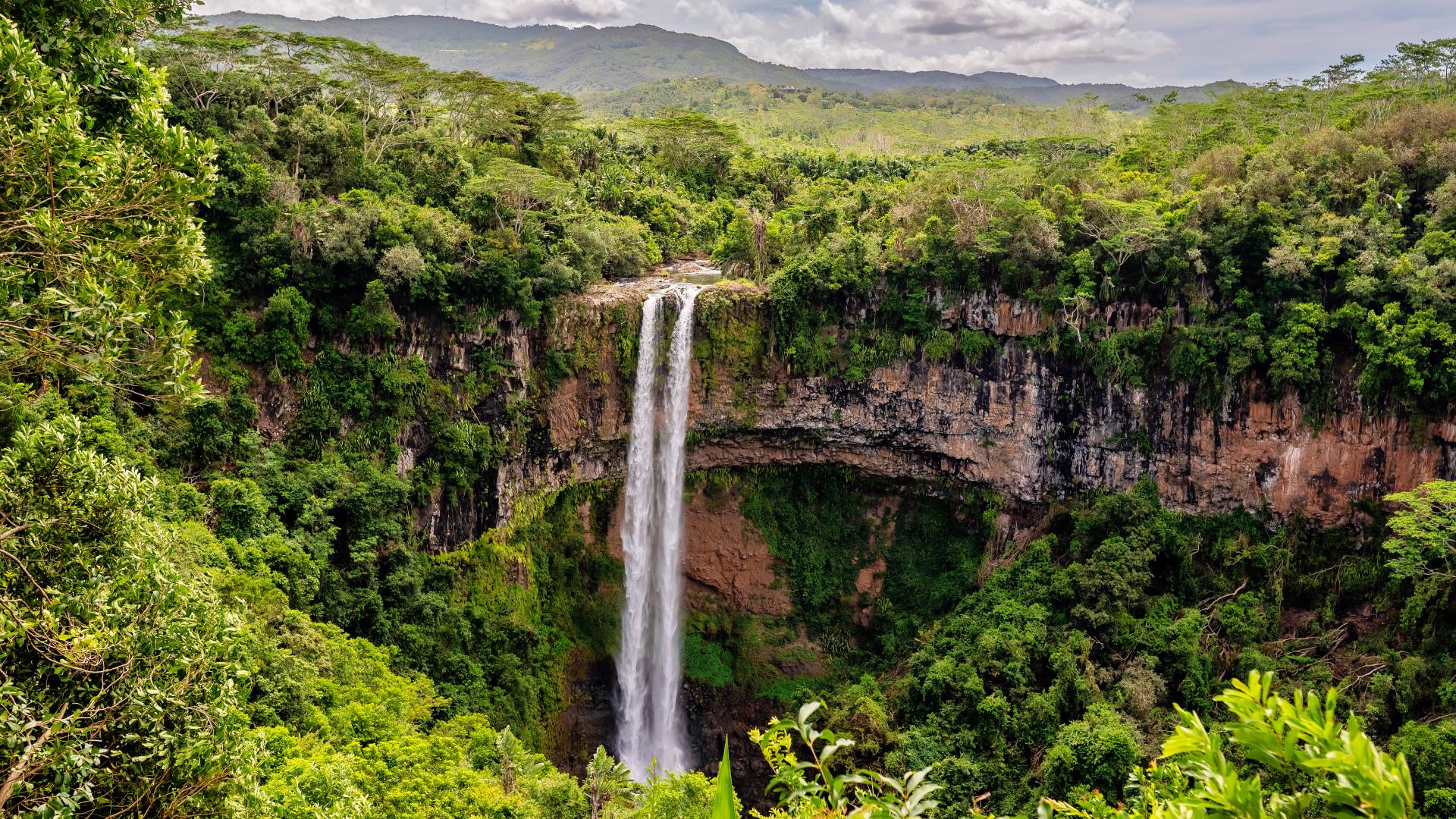 Chamarel Waterfall