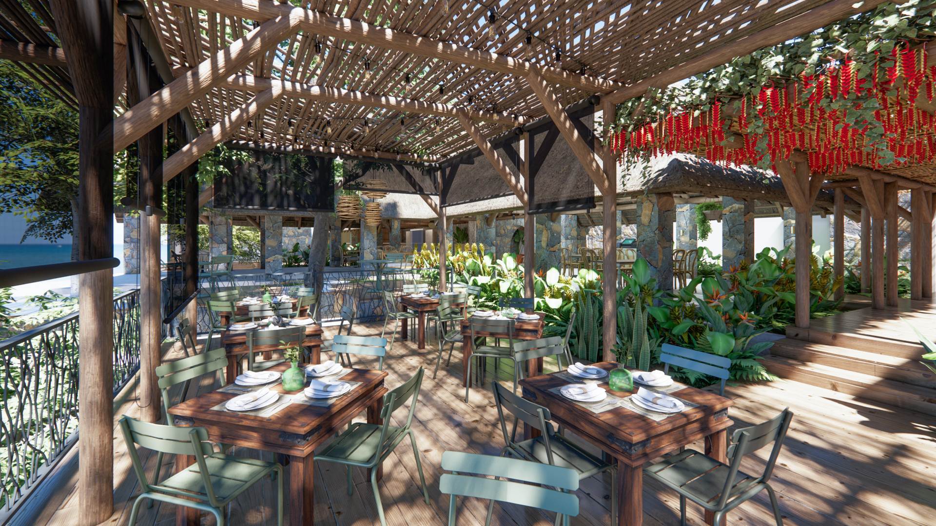 Le Chamarel Restaurant is back: Same iconic views, a fresh new atmosphere 